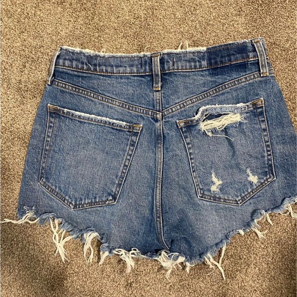 Abercrombie High Rise Mom Shorts - Picture 2 of 3